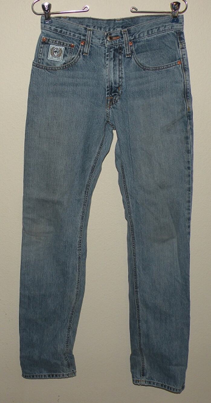Cinch Men’s Straight Jeans 28 x 36 Medium Wash Blue 100% Cotton MB92834003